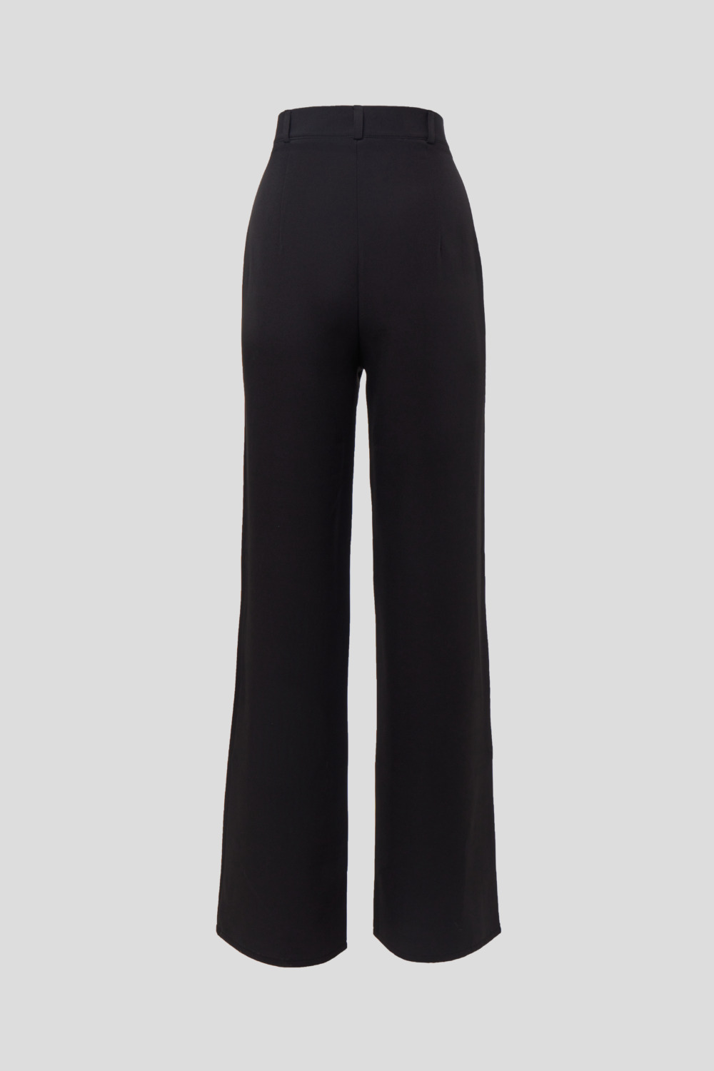 Straight black pants