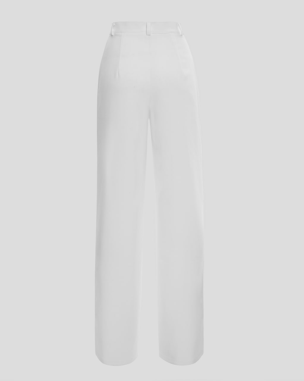 Straight white pants