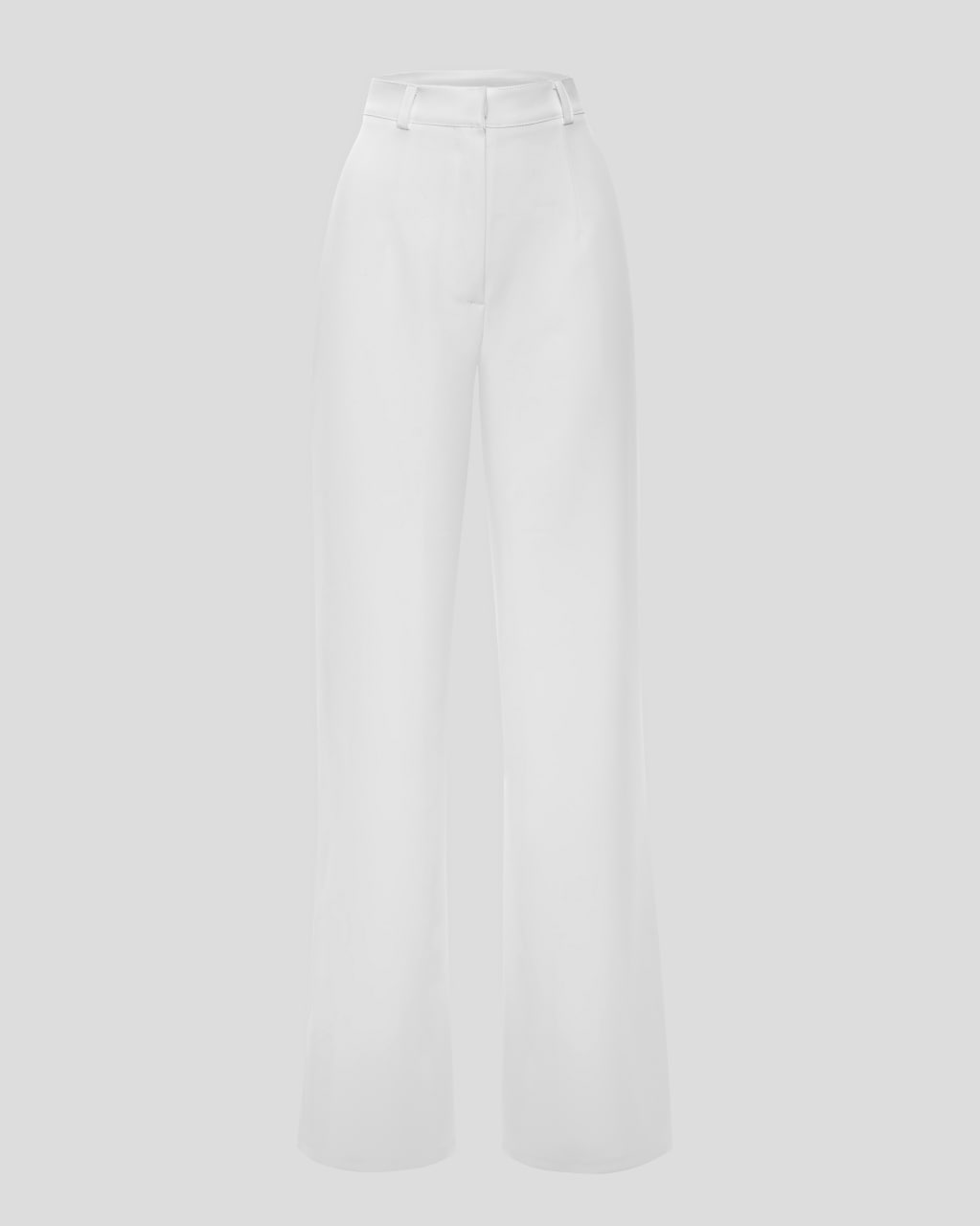 Straight white pants