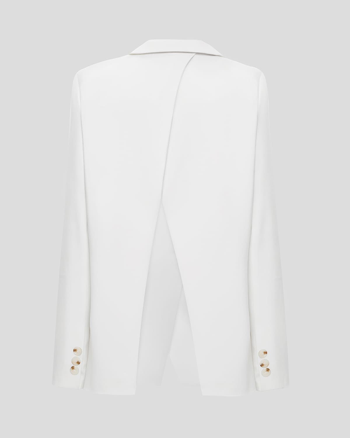 Straight white jacket