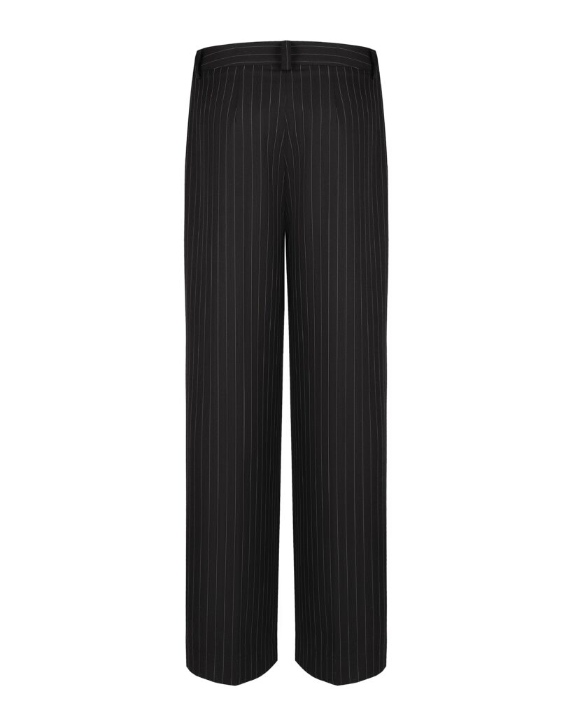 Black striped pants