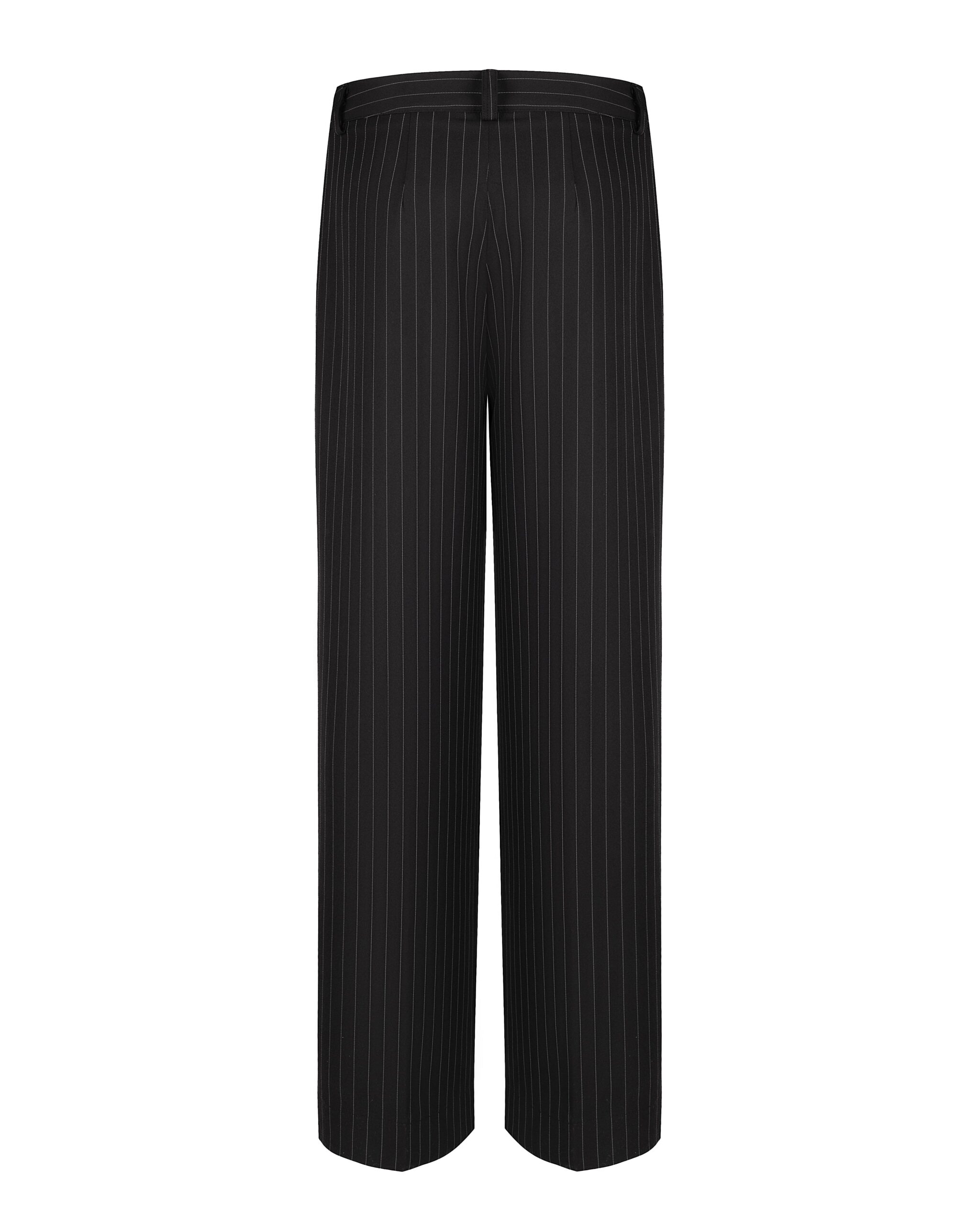 Black striped pants