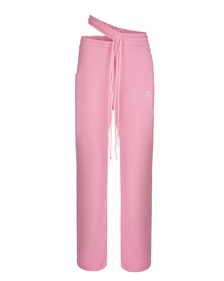 Wide pink pants