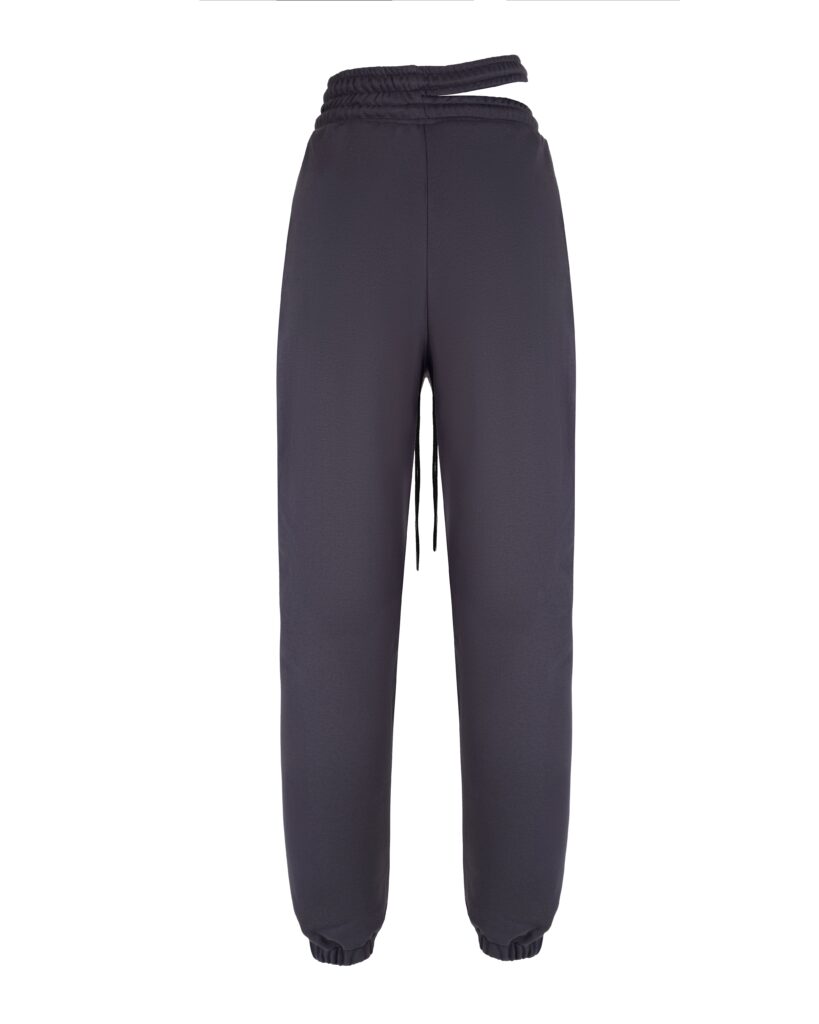 Graphite elastic pants