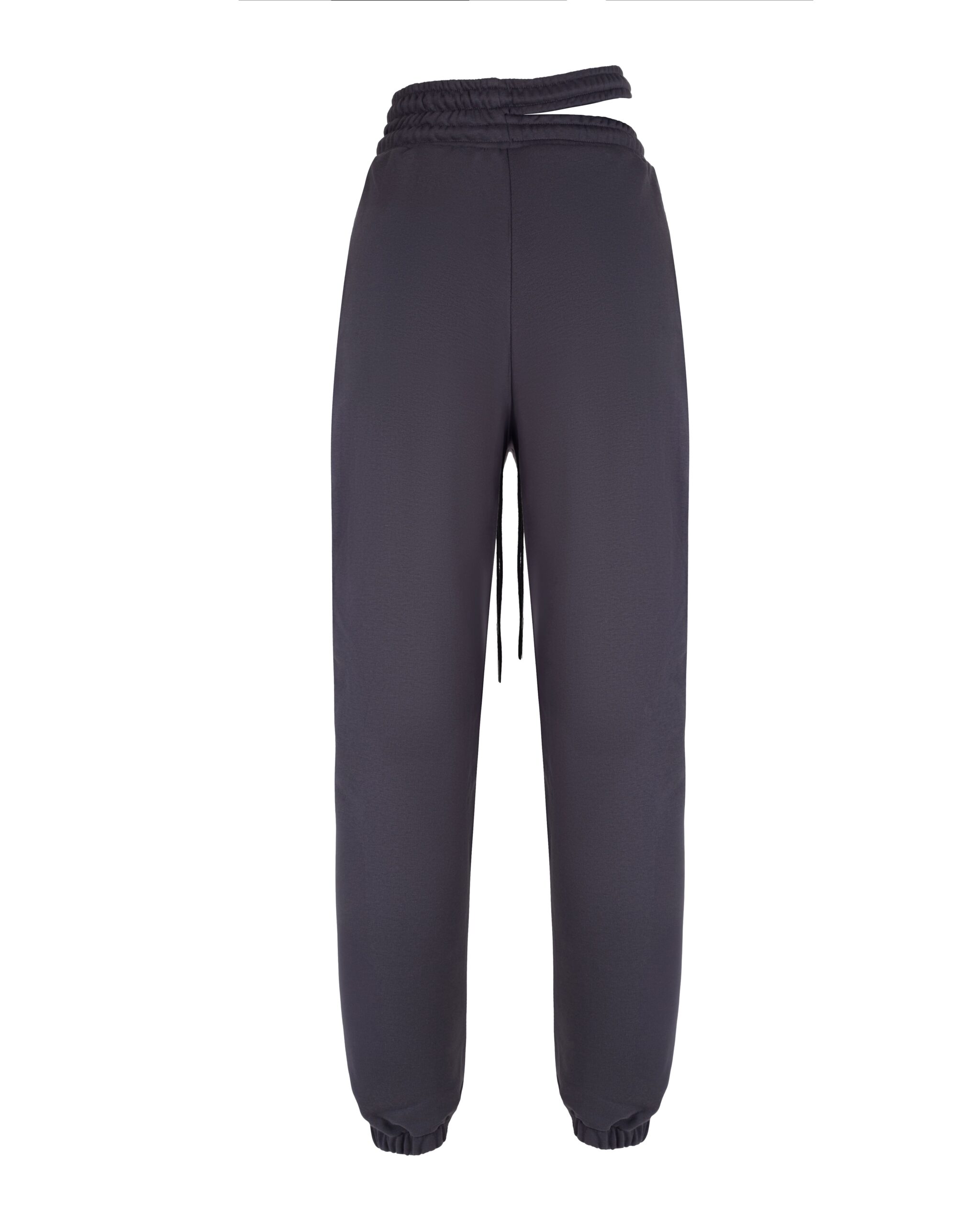 Graphite elastic pants