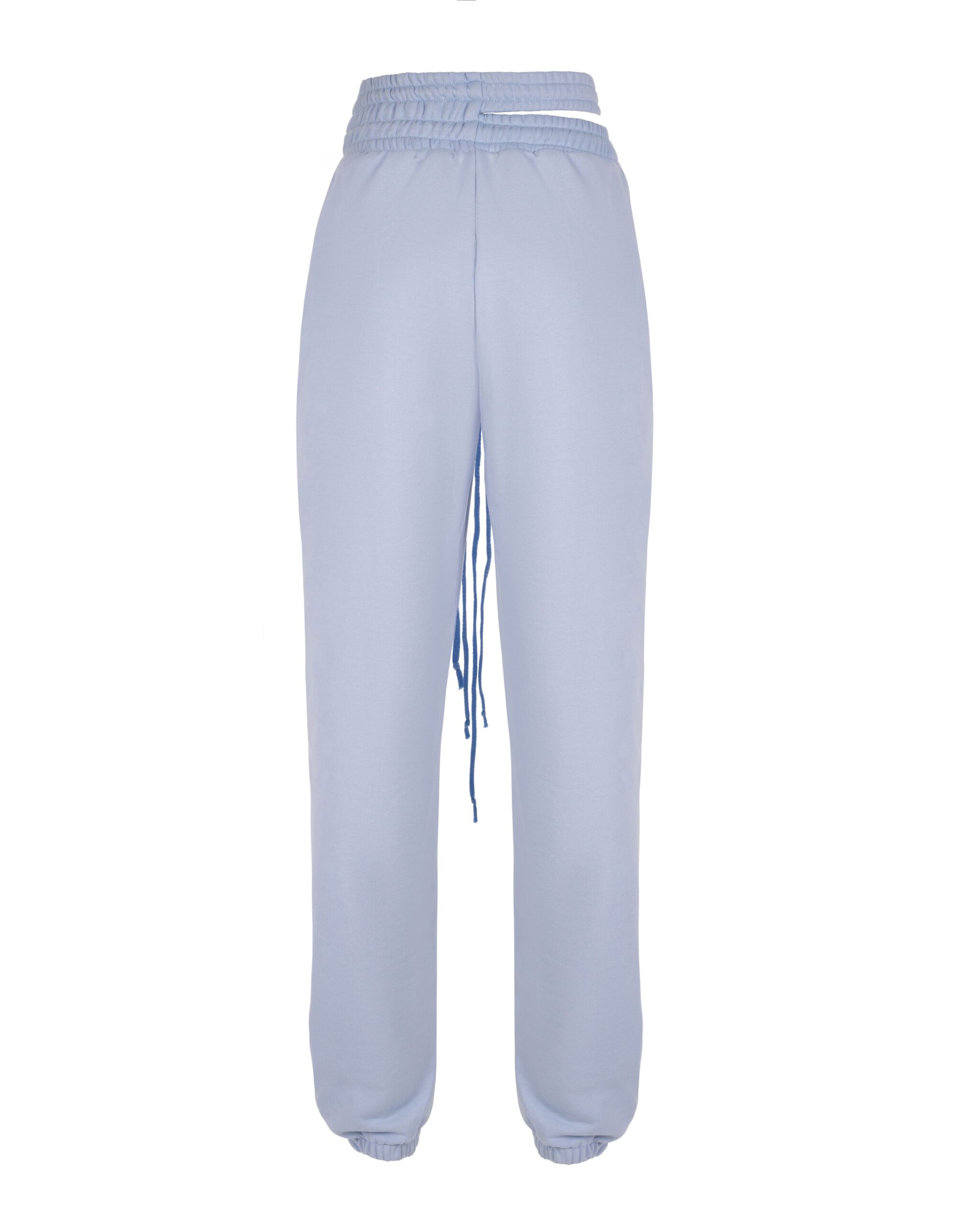 Blue elasticated pants