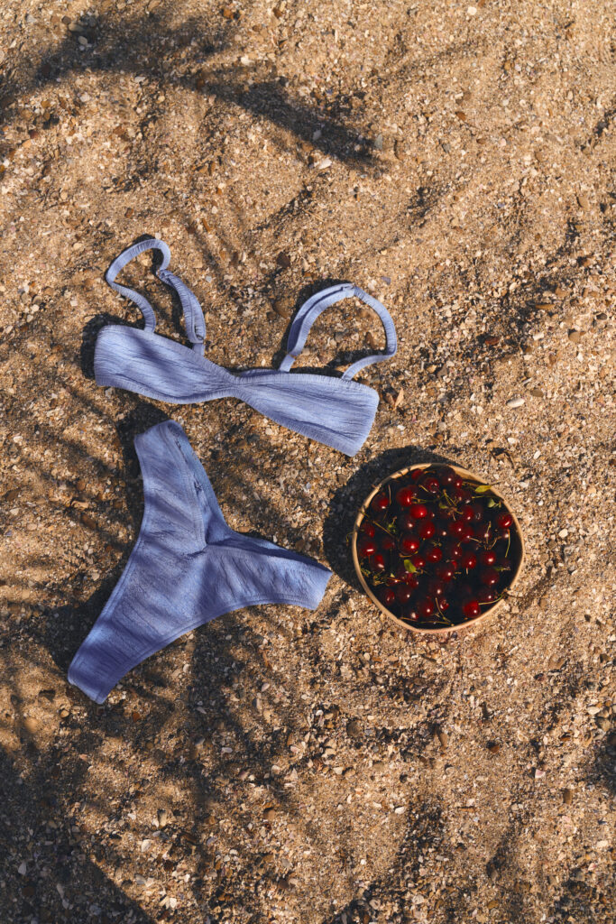 Triangle panties Nuage blue