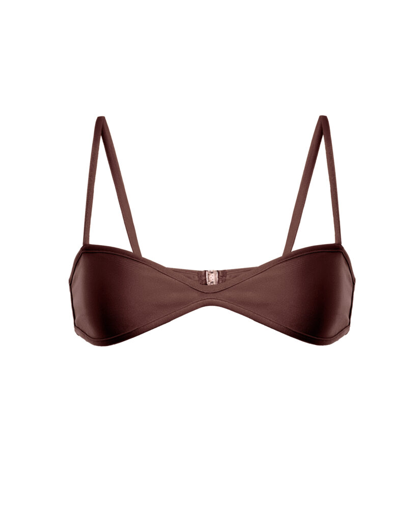 Bodice Brûler open breast chocolate
