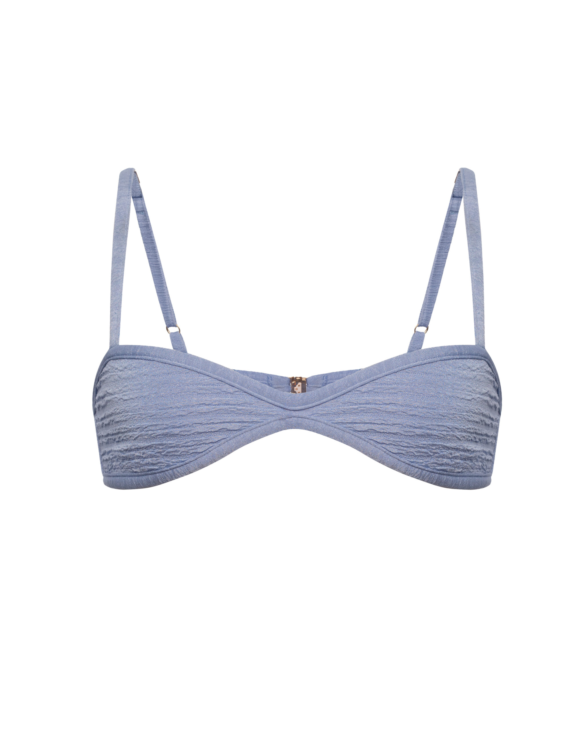 Bra Brûler open breast blue