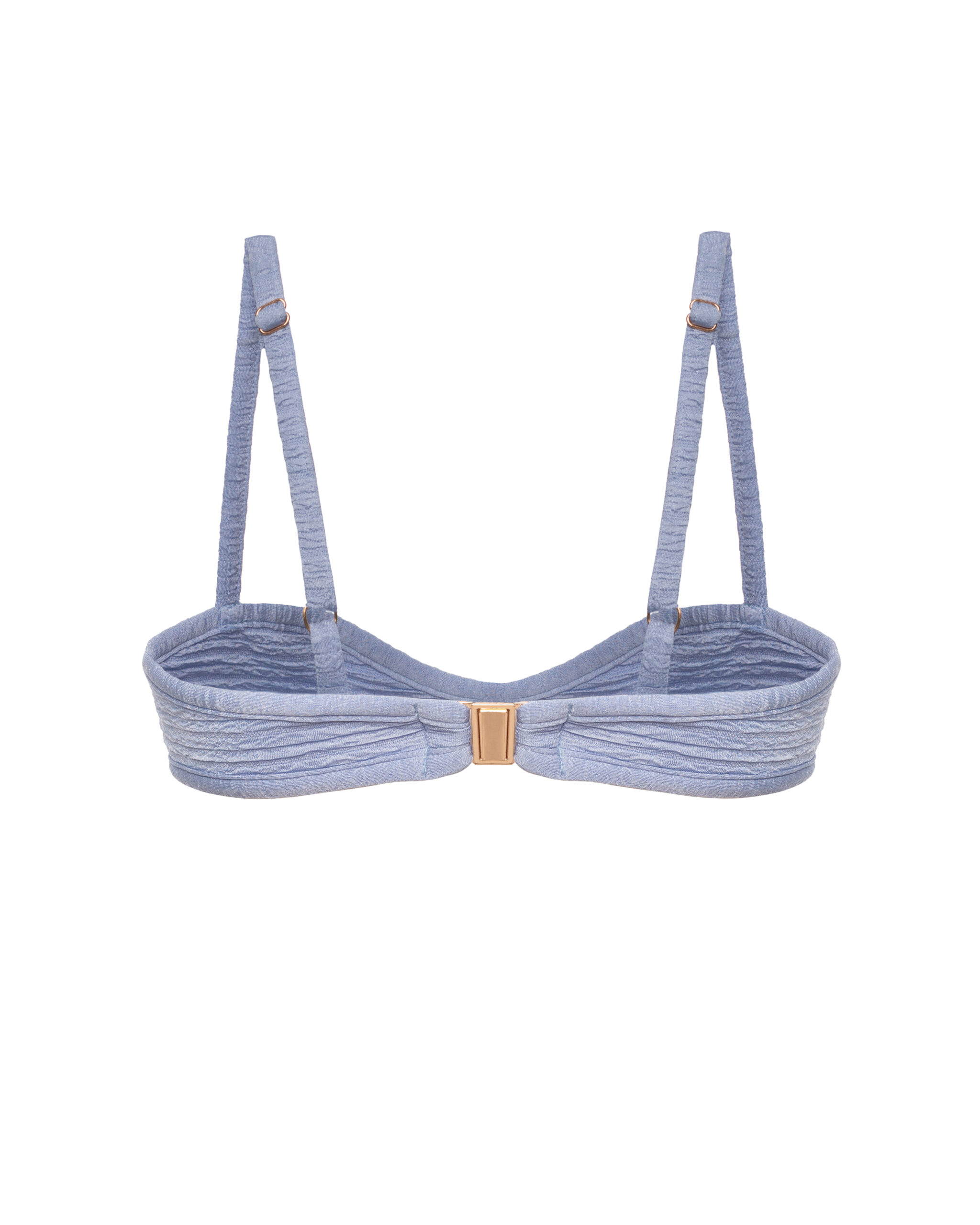 Bra Brûler open breast blue