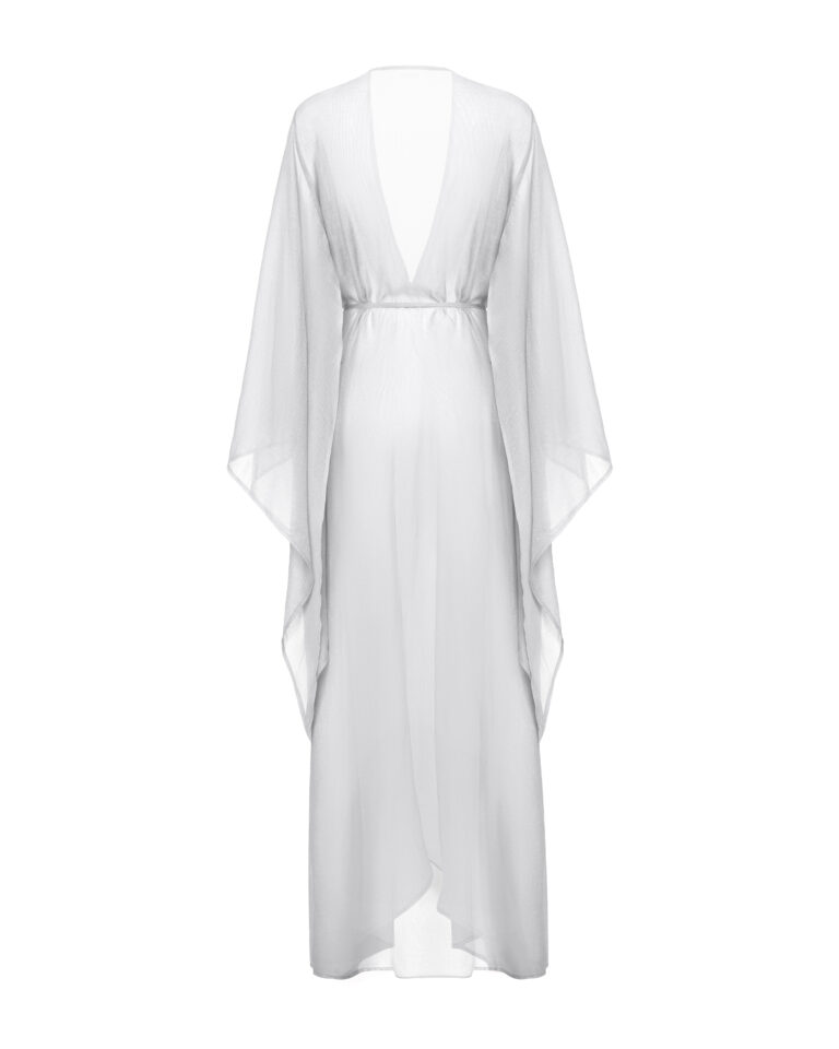 Cape Ange long white