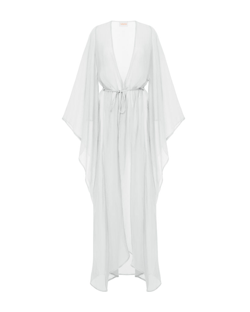 Cape Ange long white