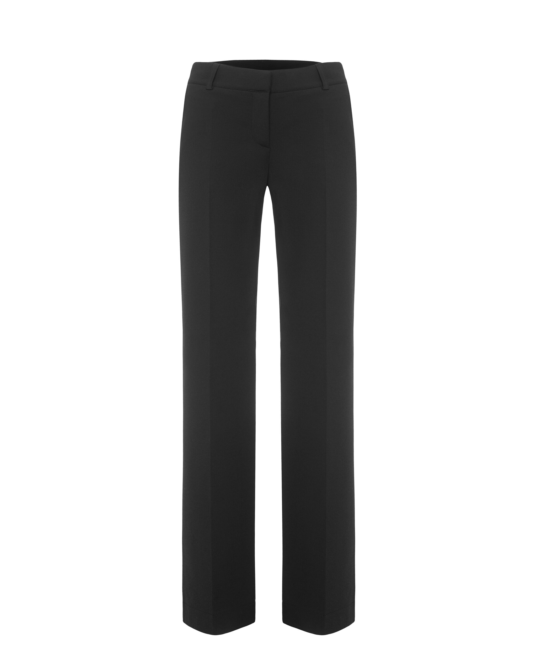 A classic suit with an oversized black jacket