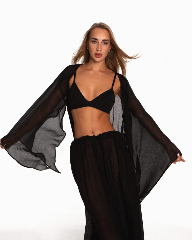 Doux pants low rise black