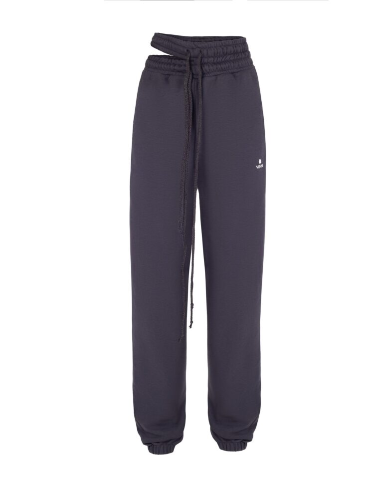 Graphite elastic pants