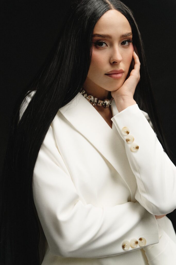 Straight white jacket