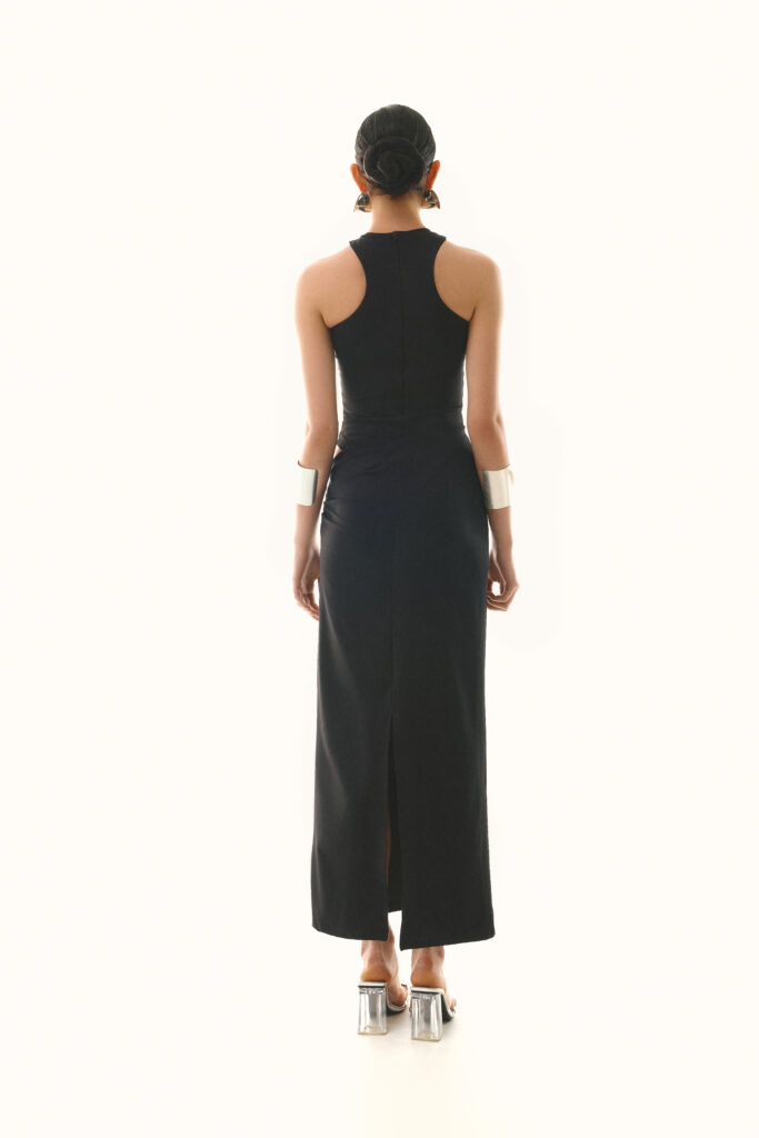 Set: bodysuit and midi skirt