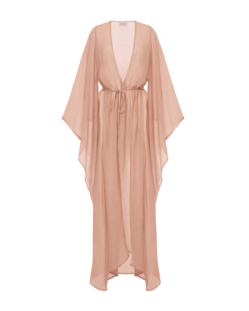 Cape Ange long dusty rose