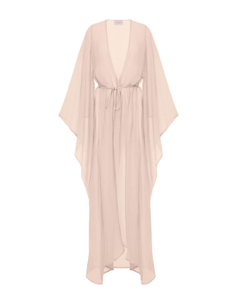 Long Beige Cape