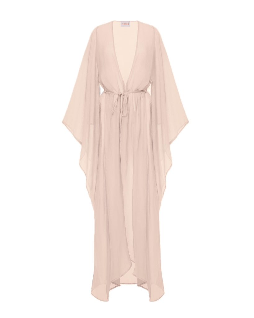 Long Beige Cape