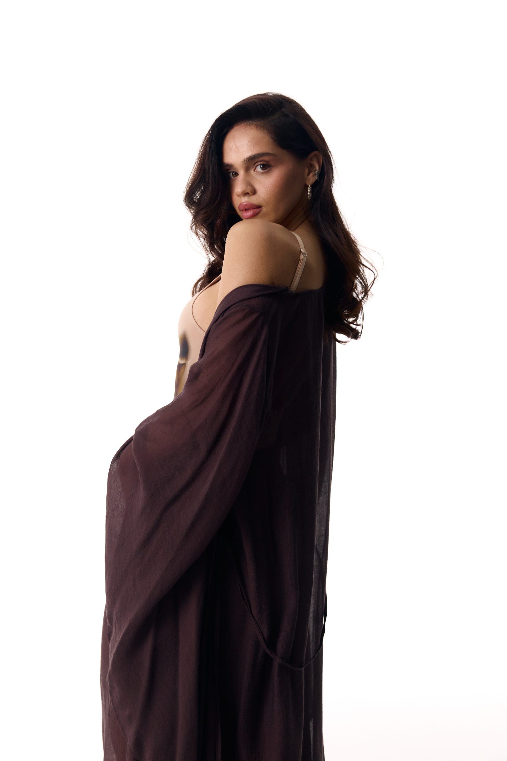 Long Chocolate Cape