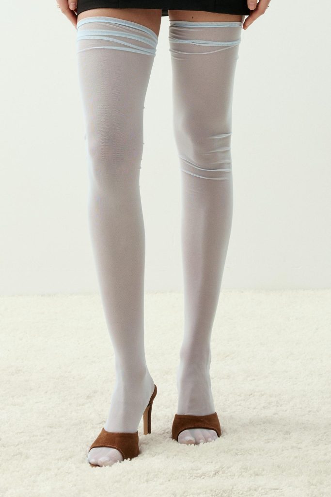 Blue stockings