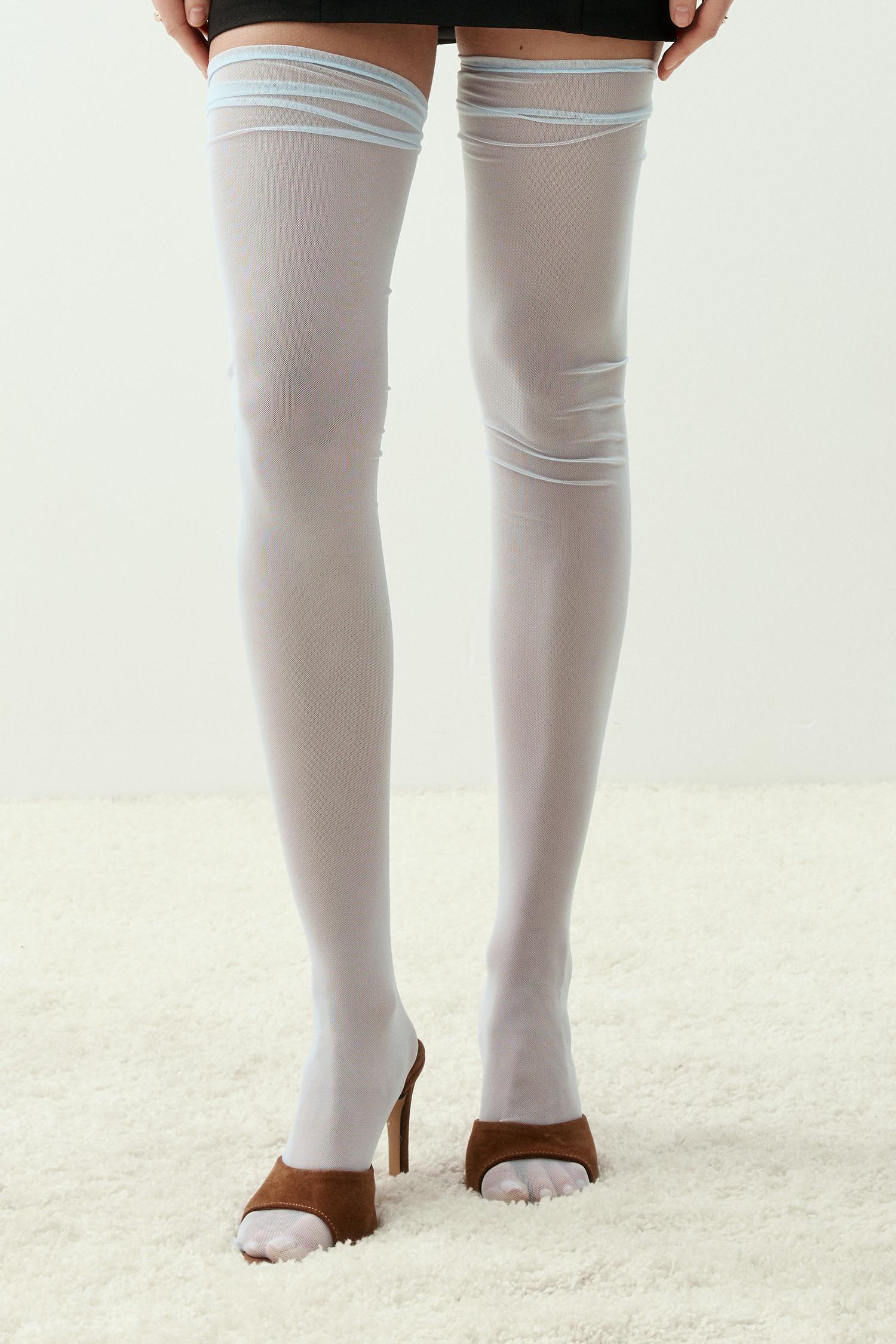 Blue stockings
