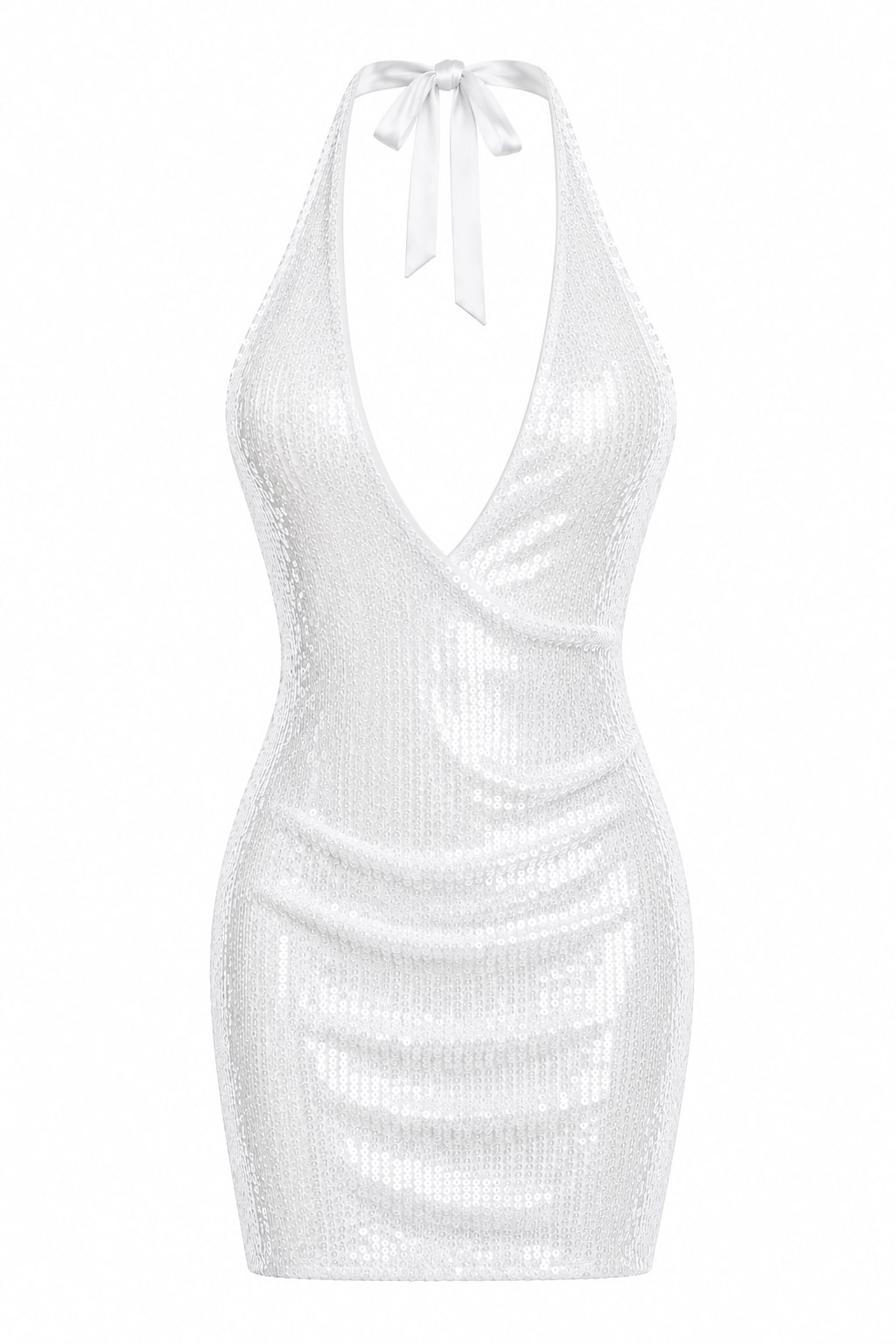 Mini milky dress